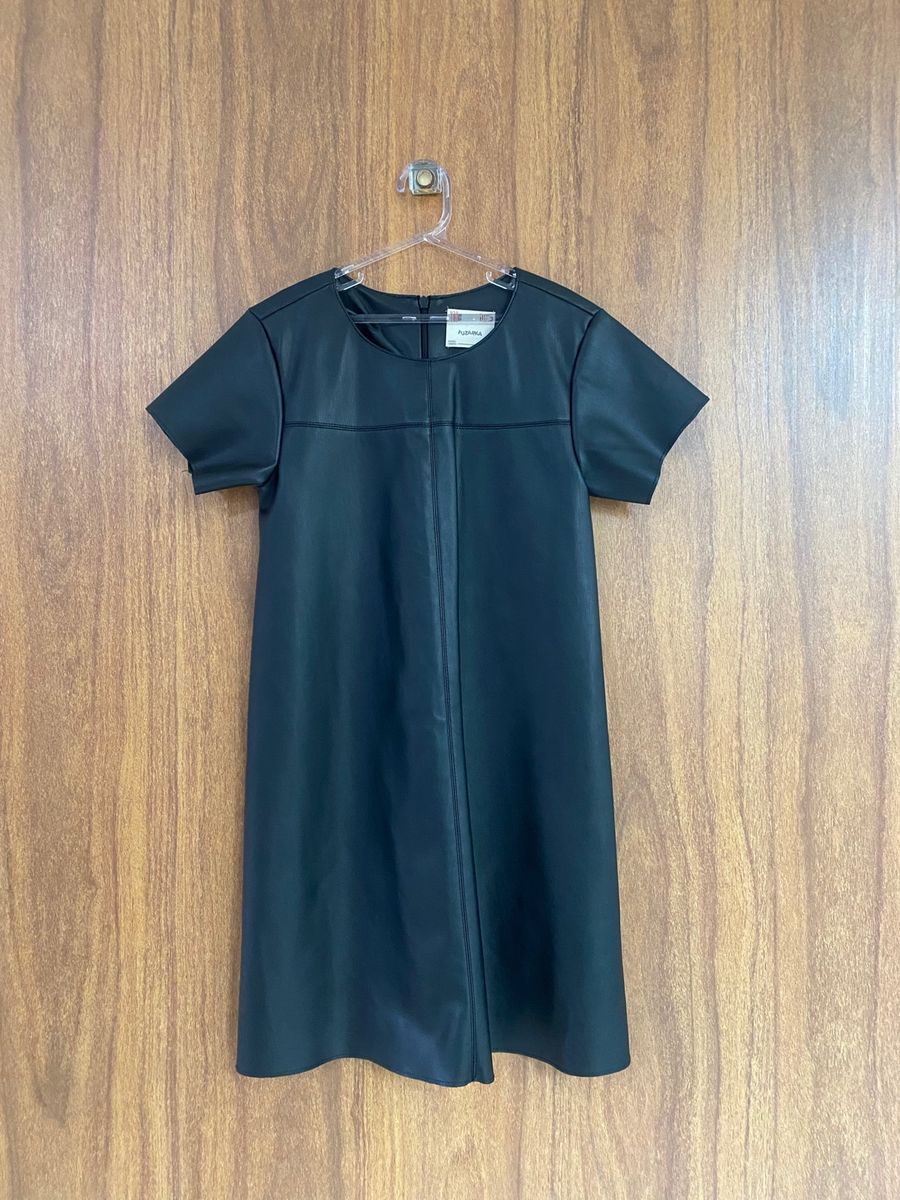 Renner vestido best sale de couro