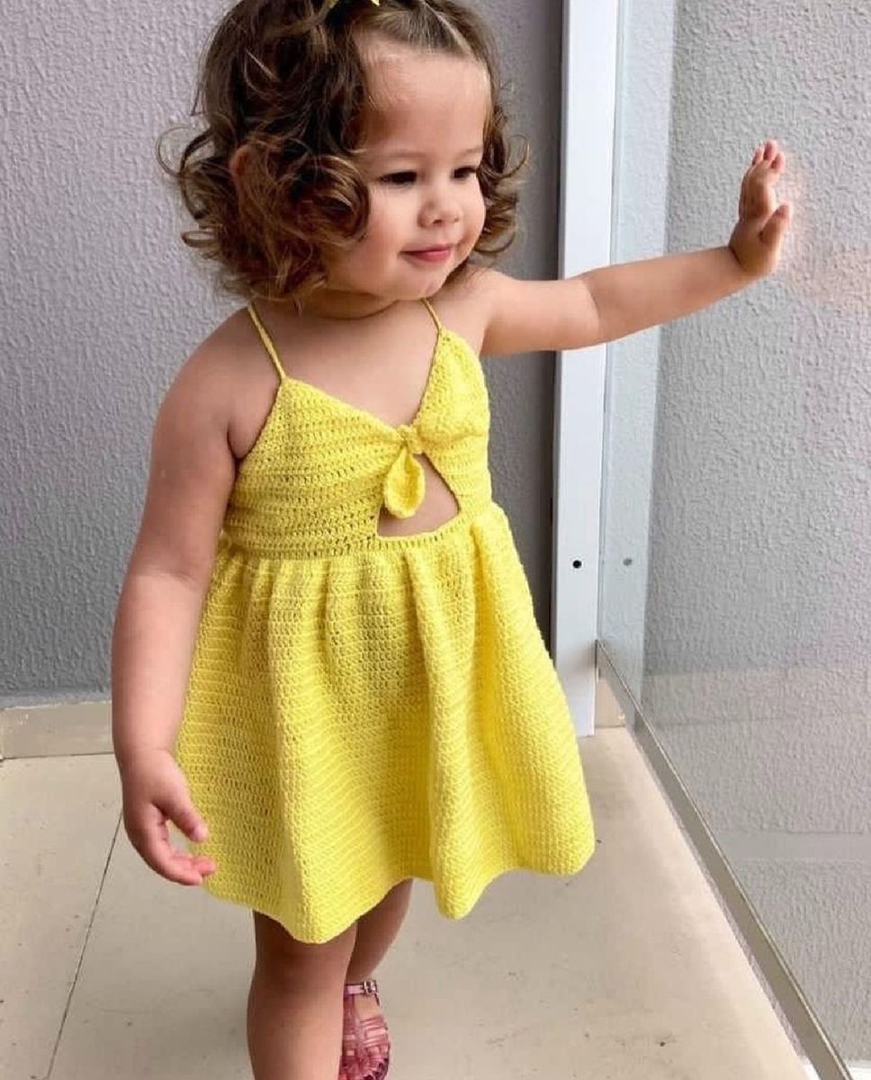 Biquini Bebê Croche Sereia, Roupa Infantil para Bebê Nunca Usado 38233922