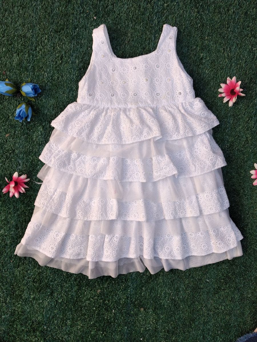 vestido infantil laise
