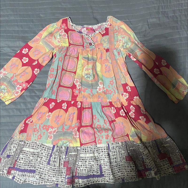 Vestido longo best sale infantil puc