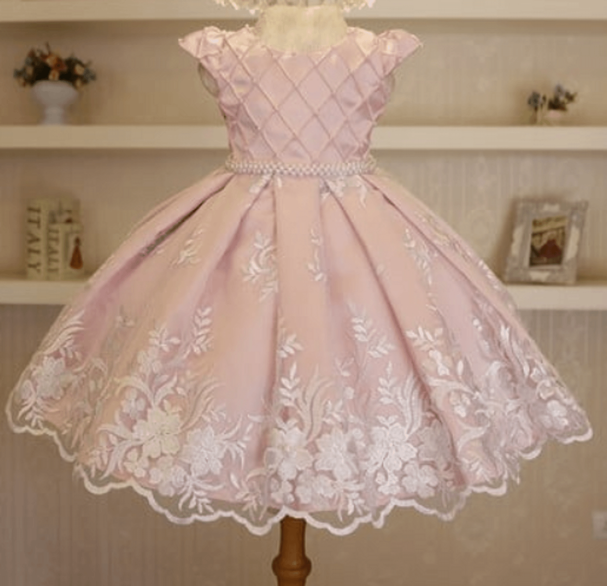 Vestido 2024 luxo rosa