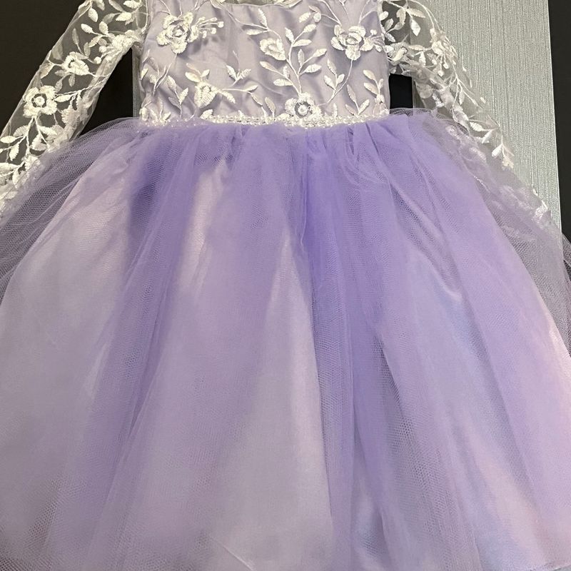 Vestido para festa de best sale 1 ano princesa sofia