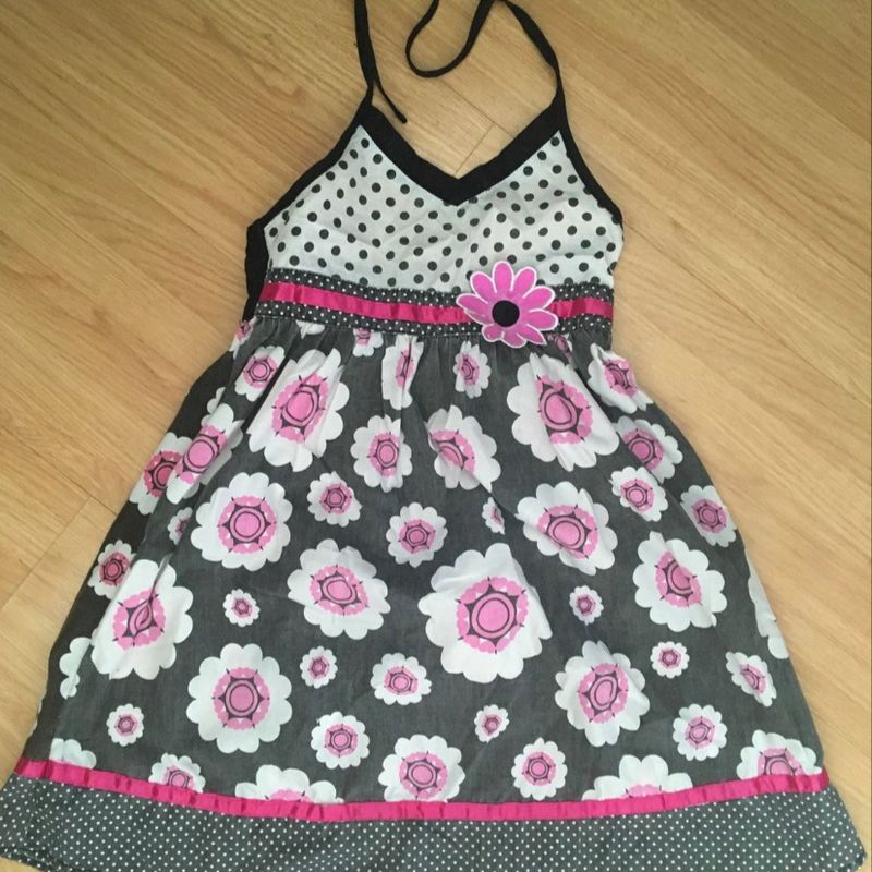 Vestido infantil frente unica cheap