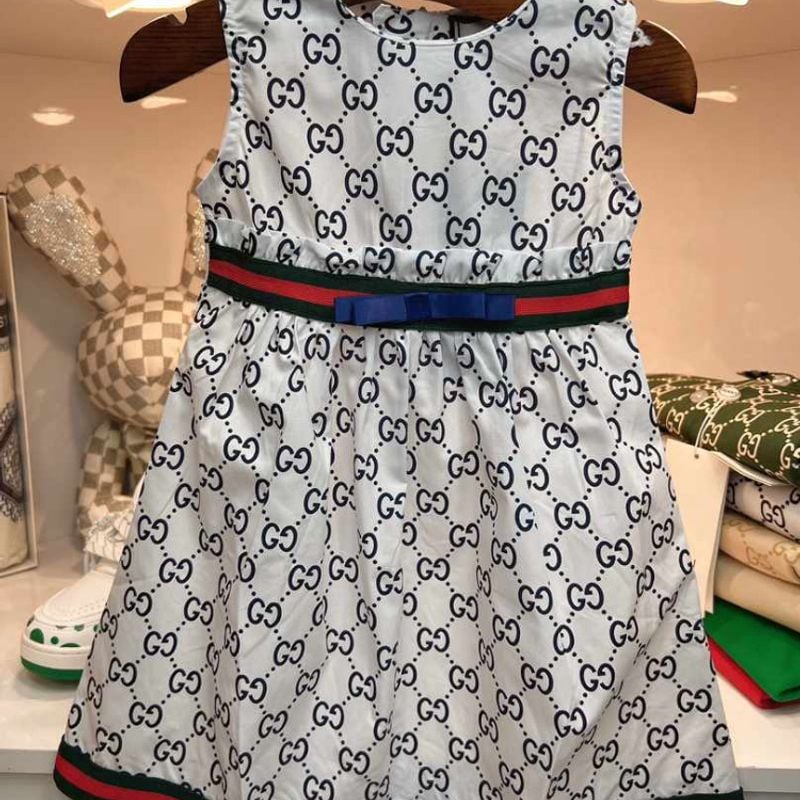 Vestido hot sale infantil gucci