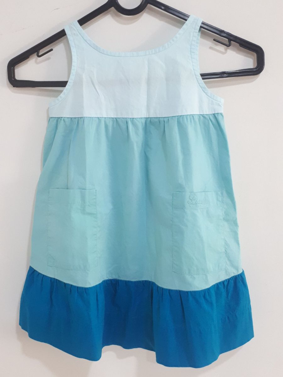 vestido lacoste infantil