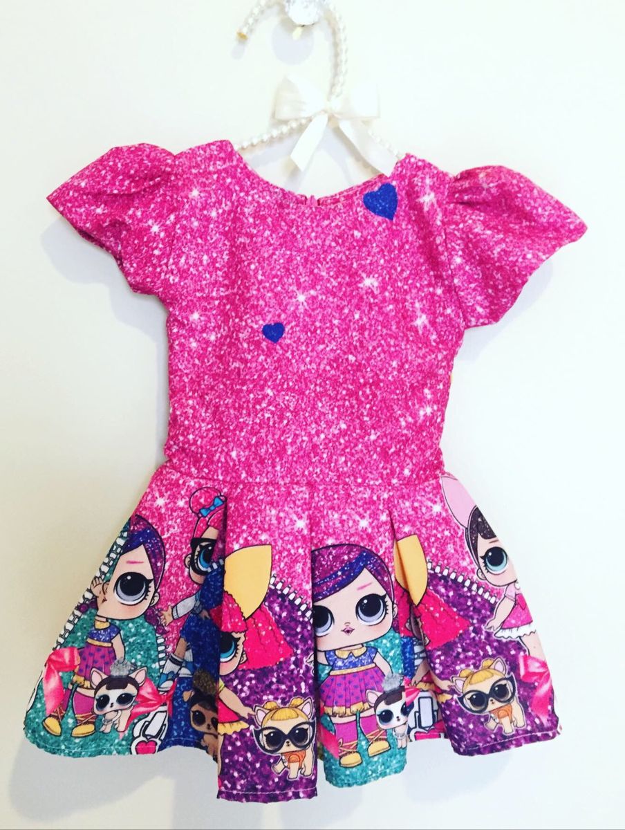 Vestido infantil best sale lol surprise