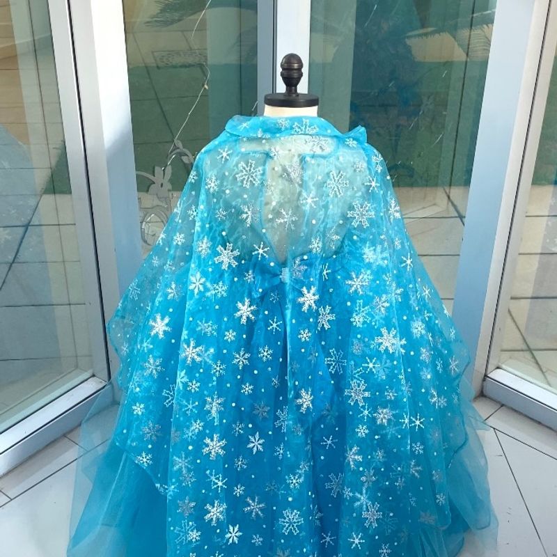 Vestido Frozen Luxo Elsa