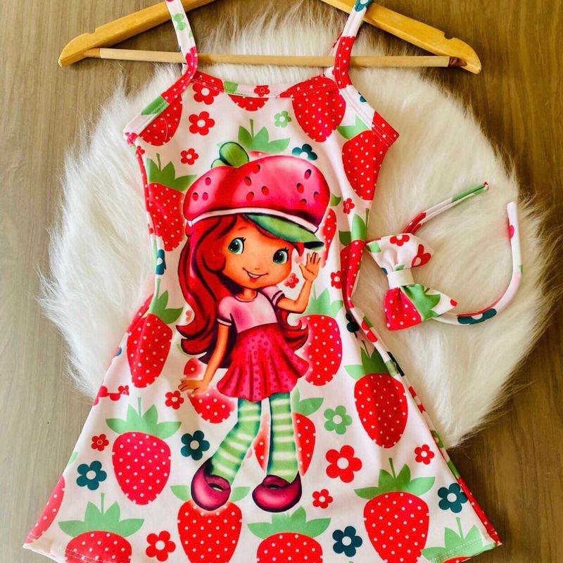 Vestido Infantil Personagem Moana