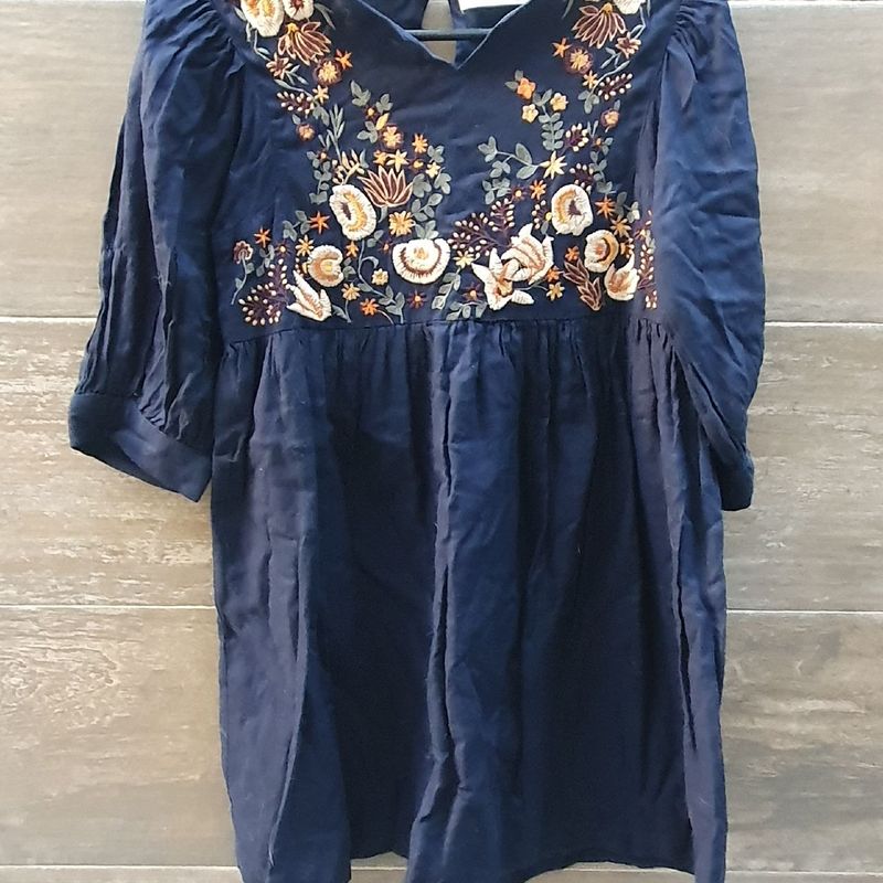 Vestido Infantil Menina Zara Original Zara Usado 107135470 enjoei