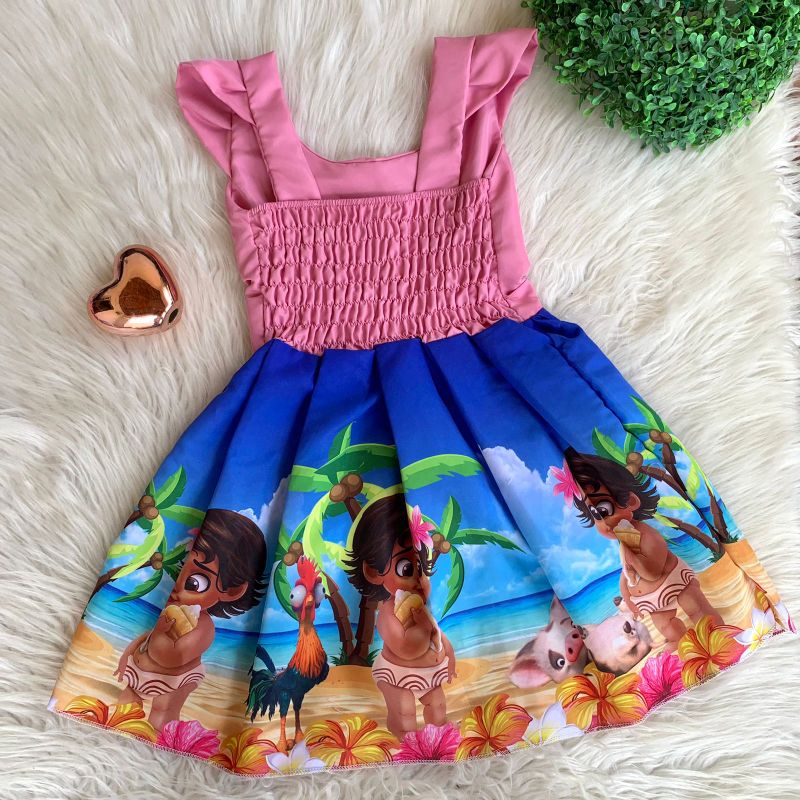 Eu quero vestido da hot sale moana