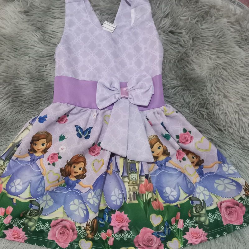 Vestido Princesa Sofia | Roupa Infantil para Menina Usado 57060030 | enjoei