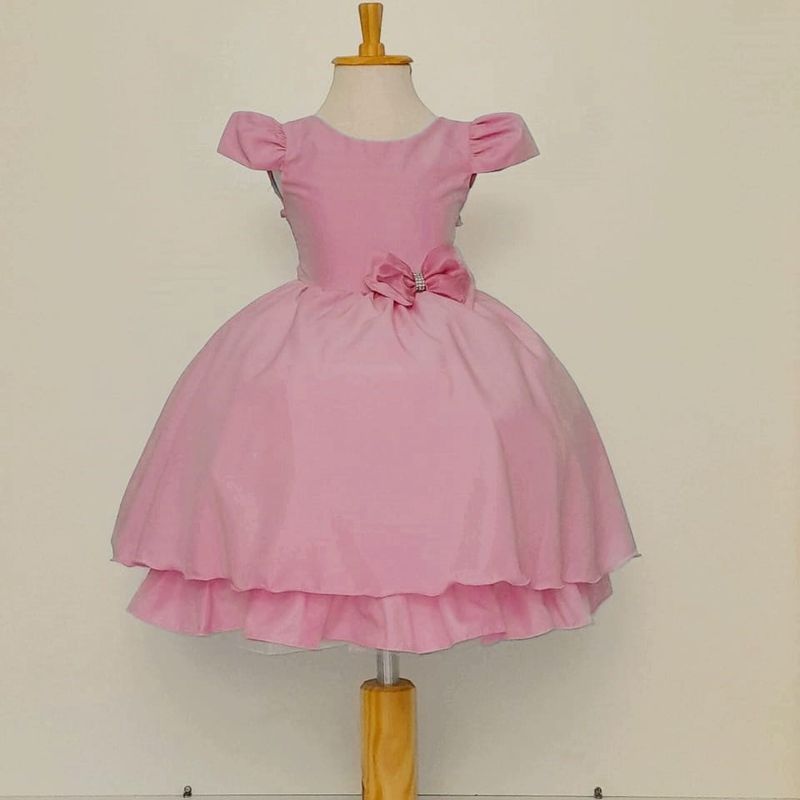 Vestido Malwee Kids Infantil Barbie Rosa - Compre Agora