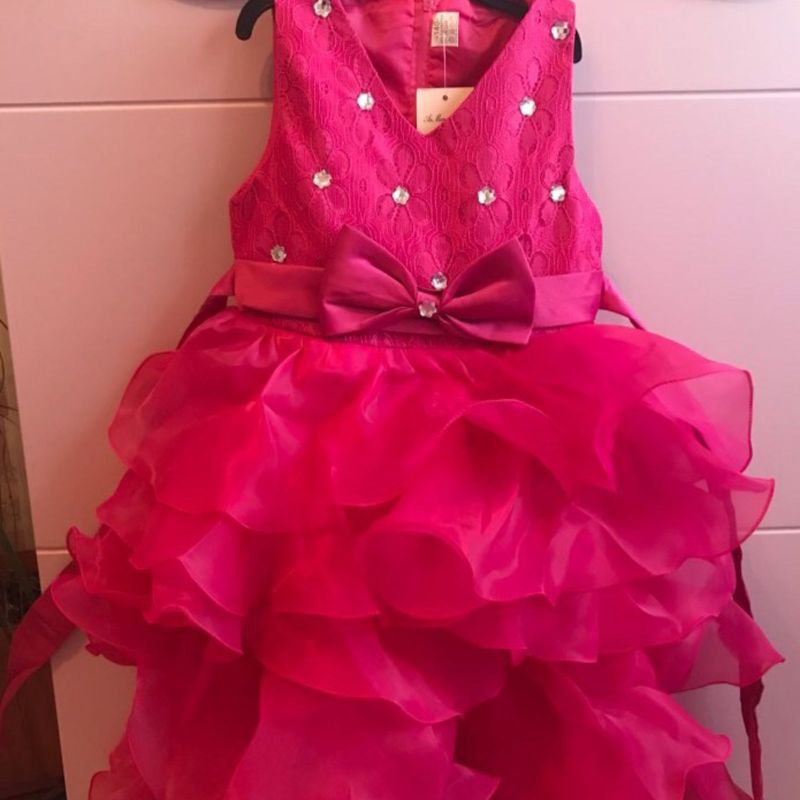 vestido de moletom infantil barbie com paetê e capuz preto - C&A