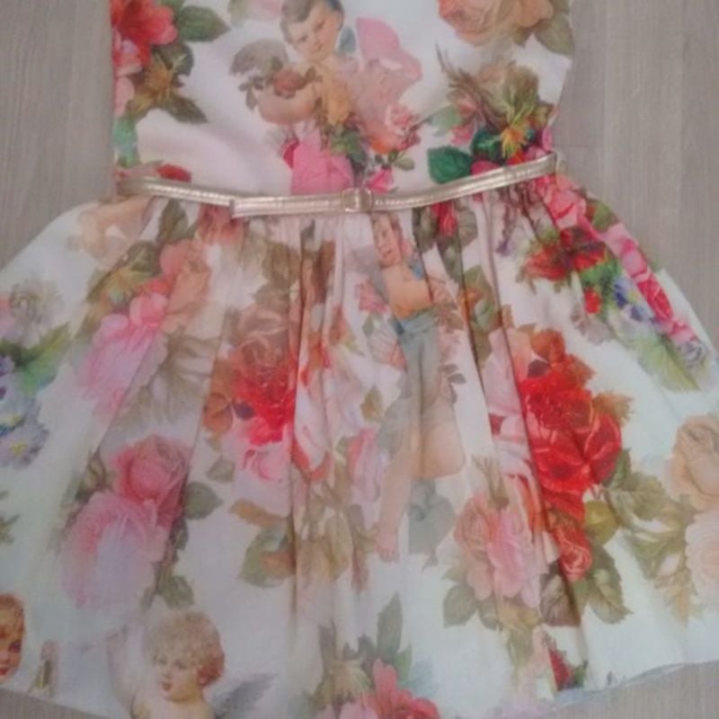 Vestido Infantil Tule Festa Renner Usado 31147694 enjoei