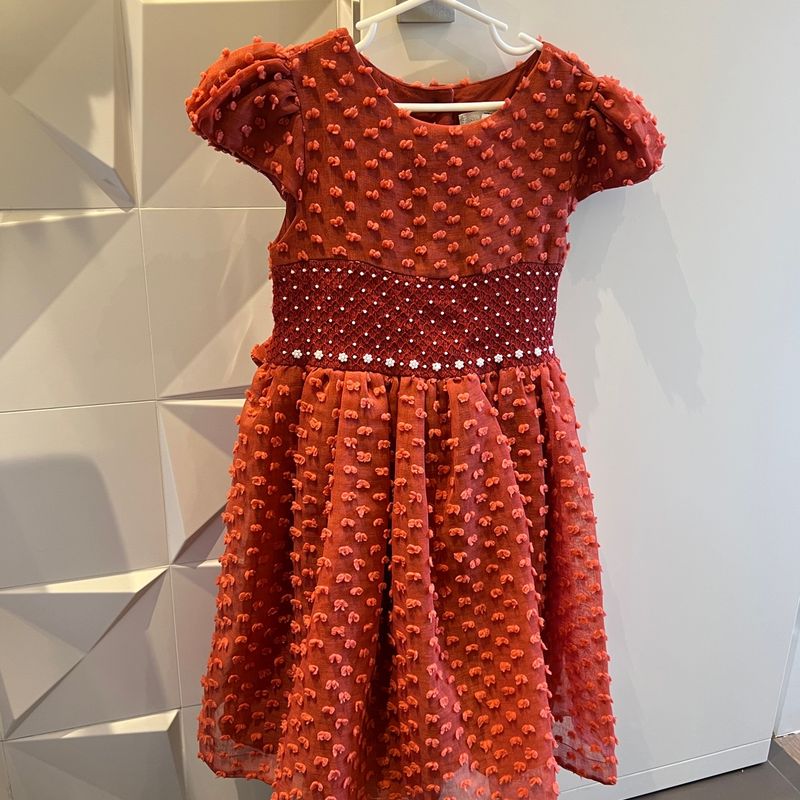 Marca de 2024 vestido infantil