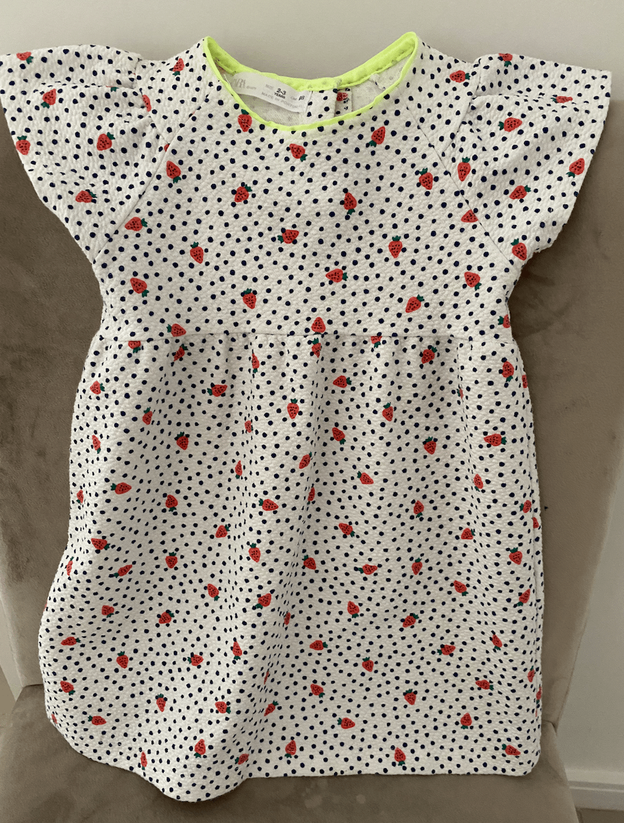 Vestido Infantil Zara 2-3 Anos Usado | Roupa Infantil para Menina Zara ...