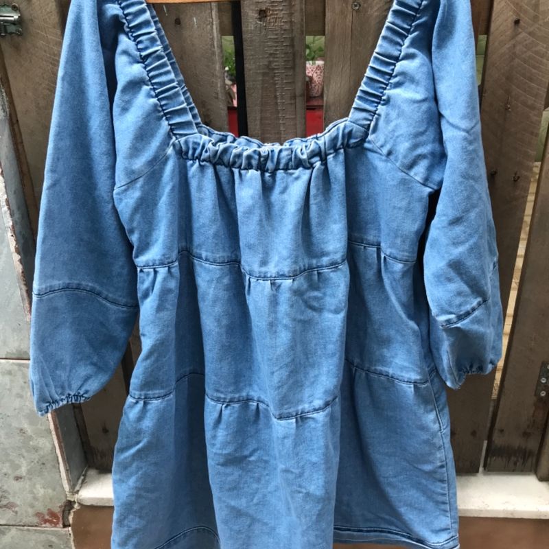 Vestido 2024 jeans amaro