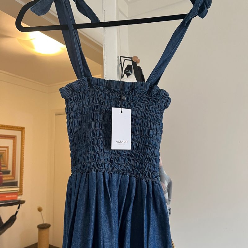 Vestido 2024 jeans amaro