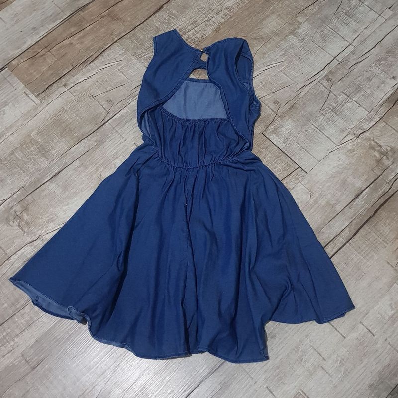 Vestido cheap jeans carinhoso