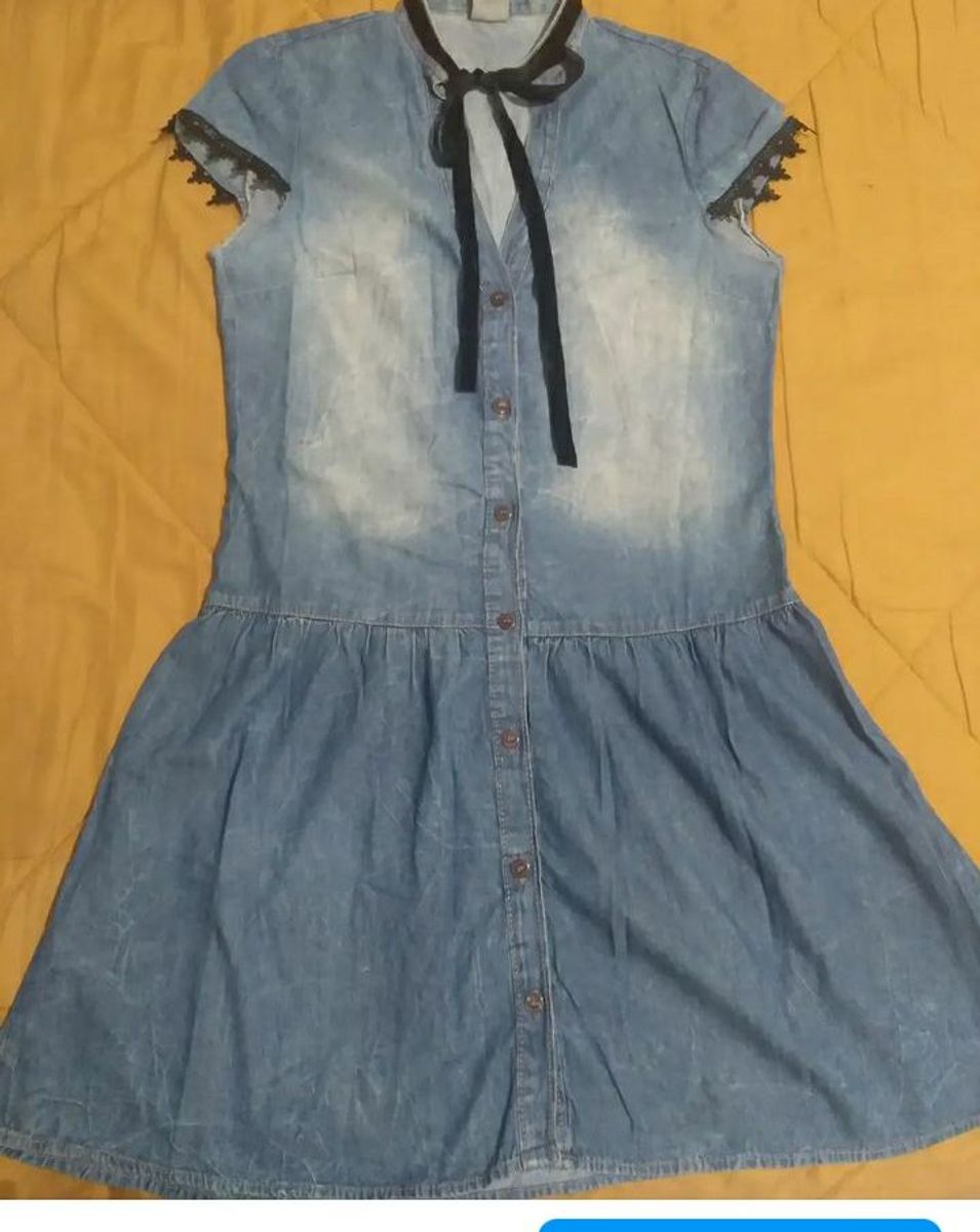 Vestido store jeans customizado