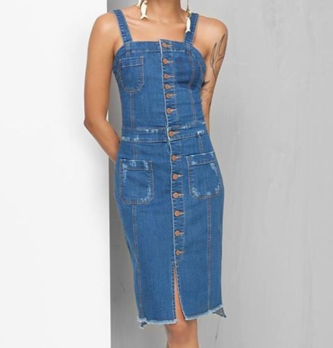 vestido jeans dress to