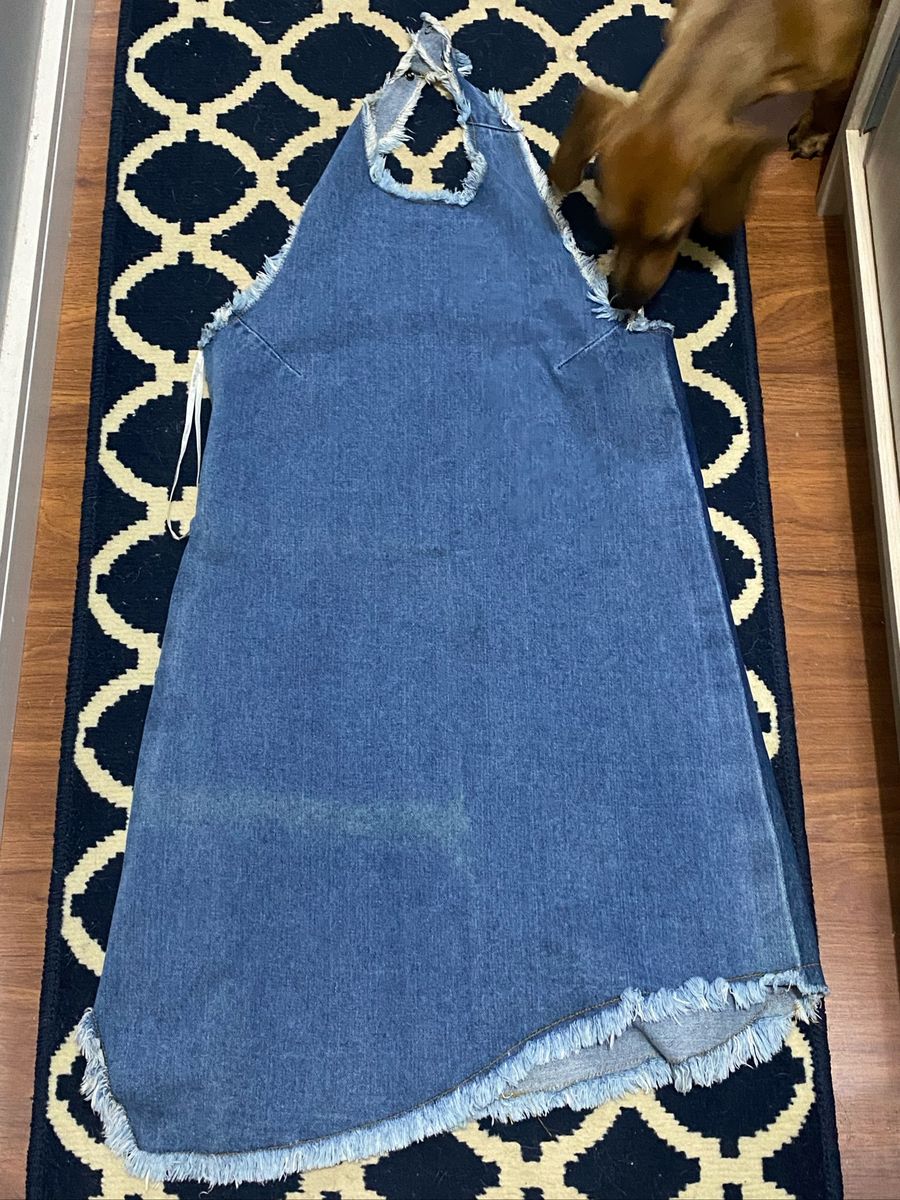 vestido jeans forever 21