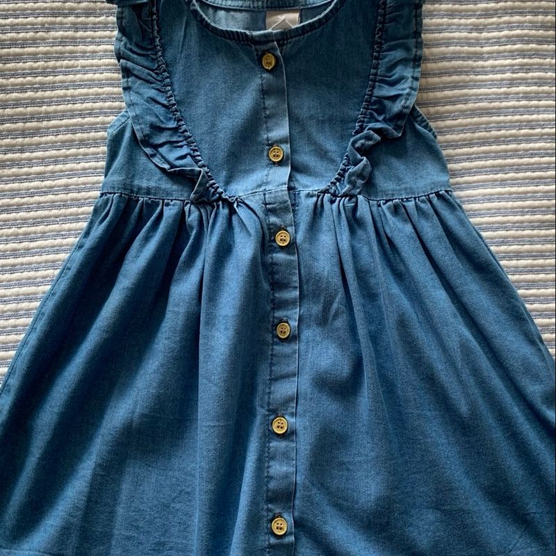 Vestido jeans best sale hering infantil