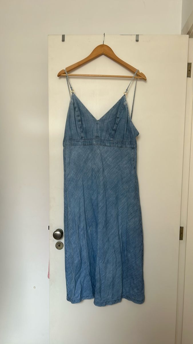 Vestido jeans hot sale midi colcci