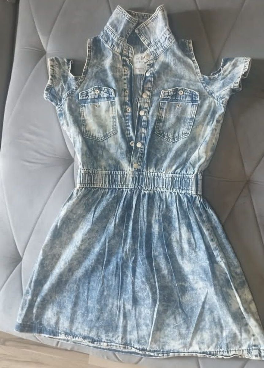 Vestido best sale jeans lavado