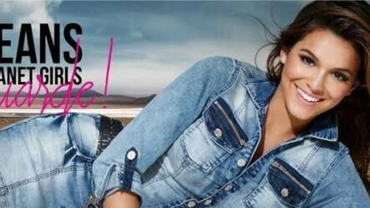 vestido jeans planet girl