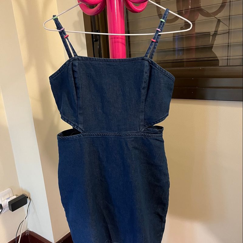 Vestido Jeans Renner M Vestido Feminino Renner Nunca Usado