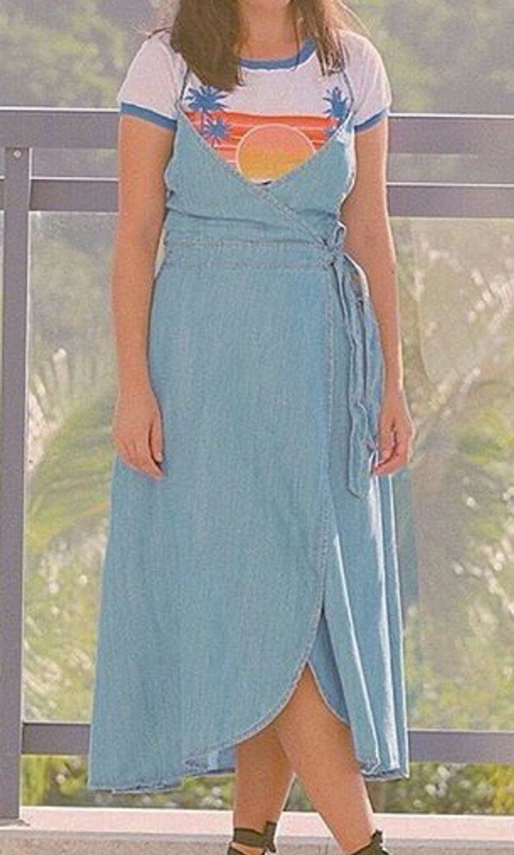 vestido jeans dress to