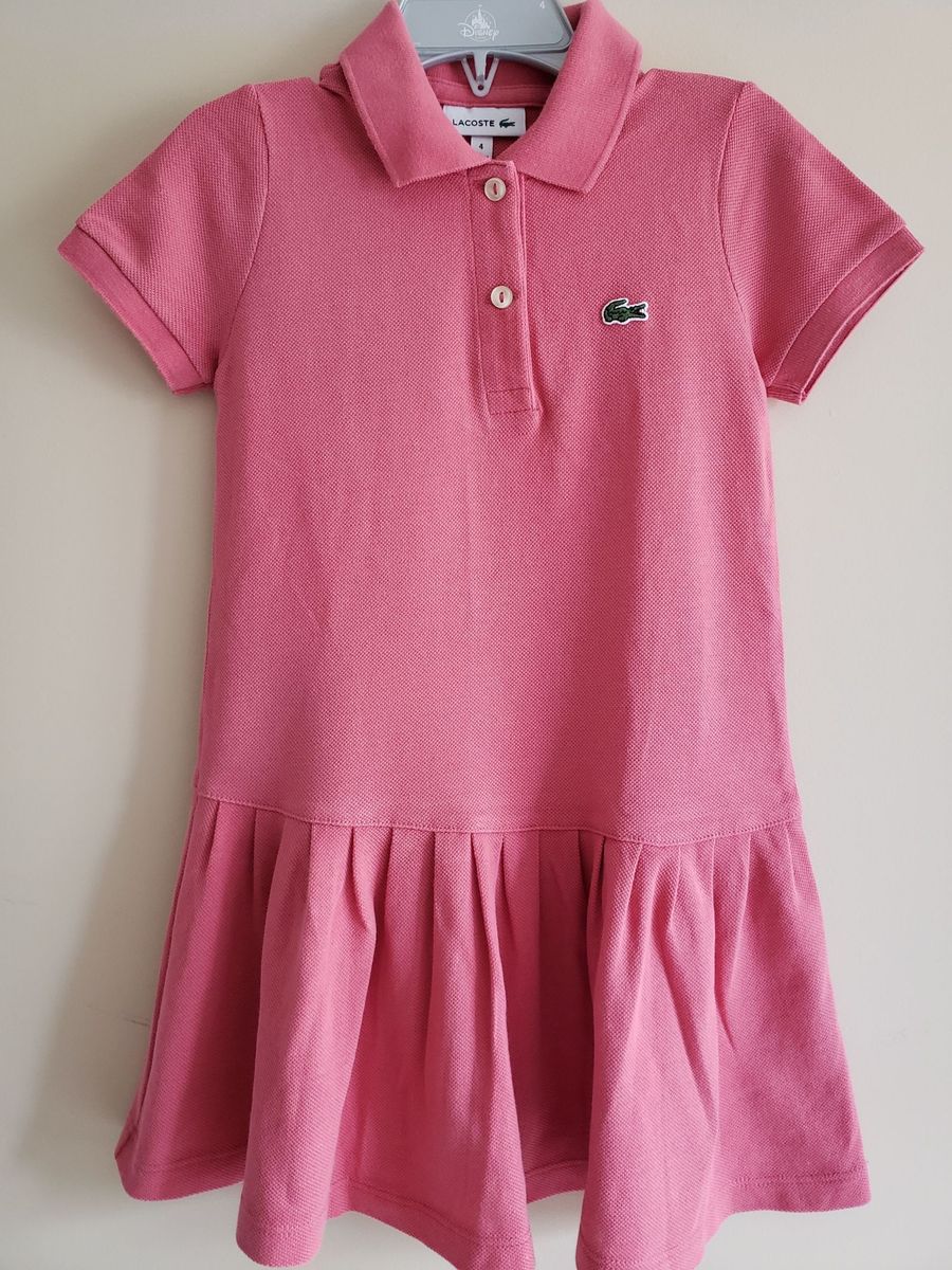 vestido lacoste infantil