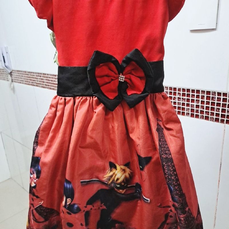 Vestido hot sale ladybug simples