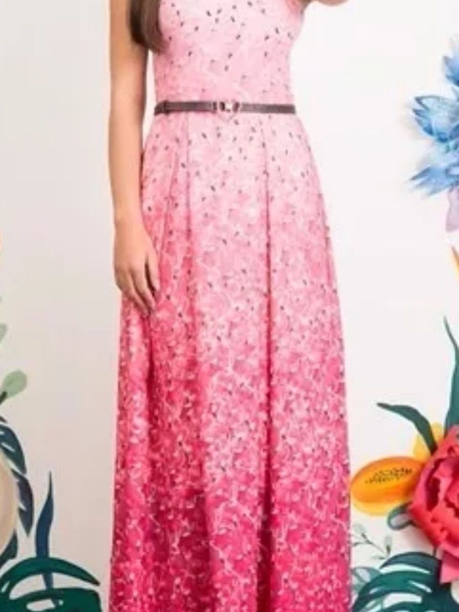 vestido gode franzido