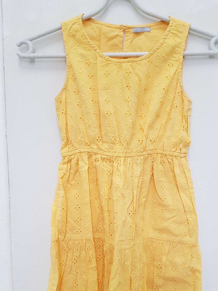 vestido hering amarelo