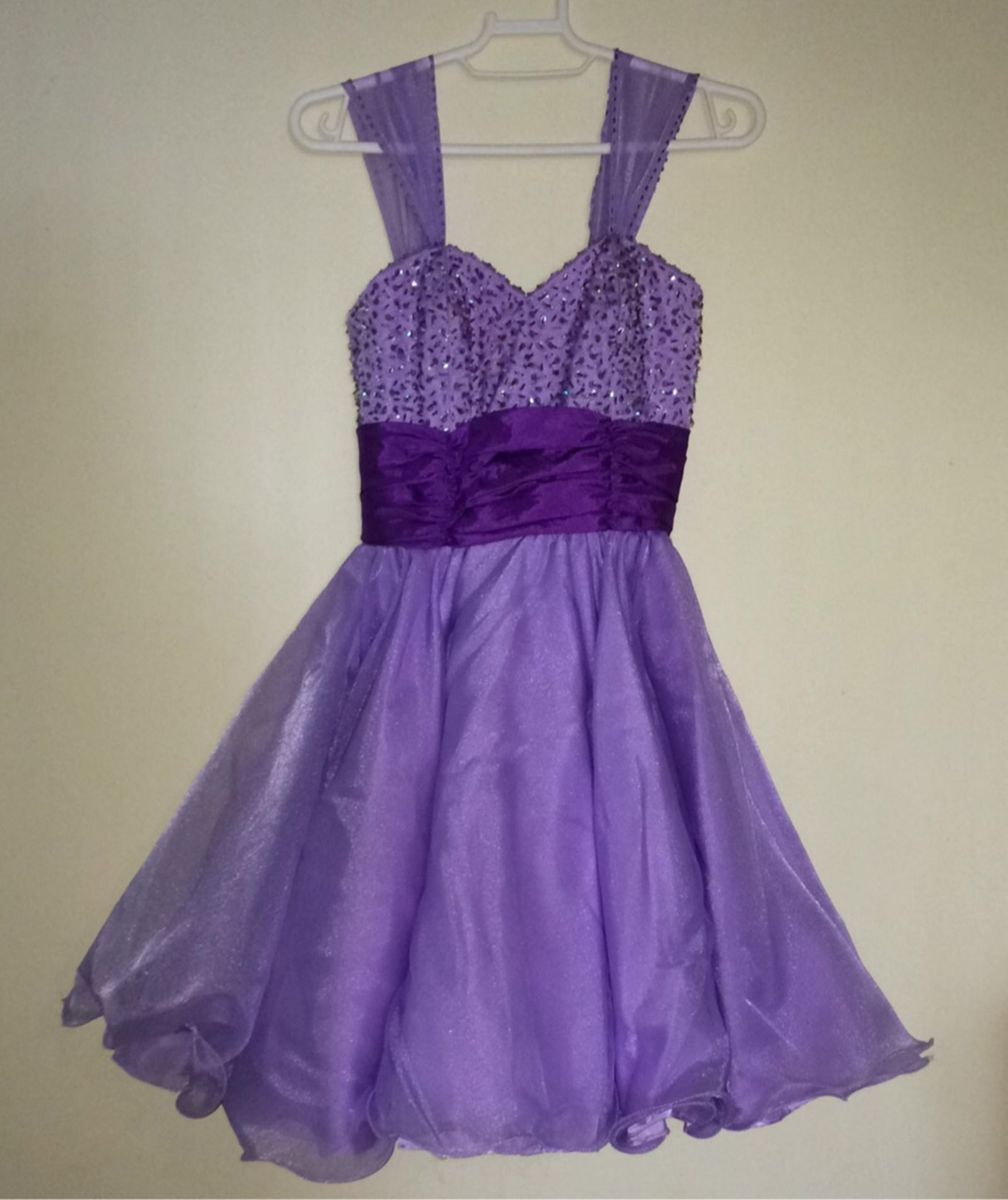 vestido de quinze anos lilas