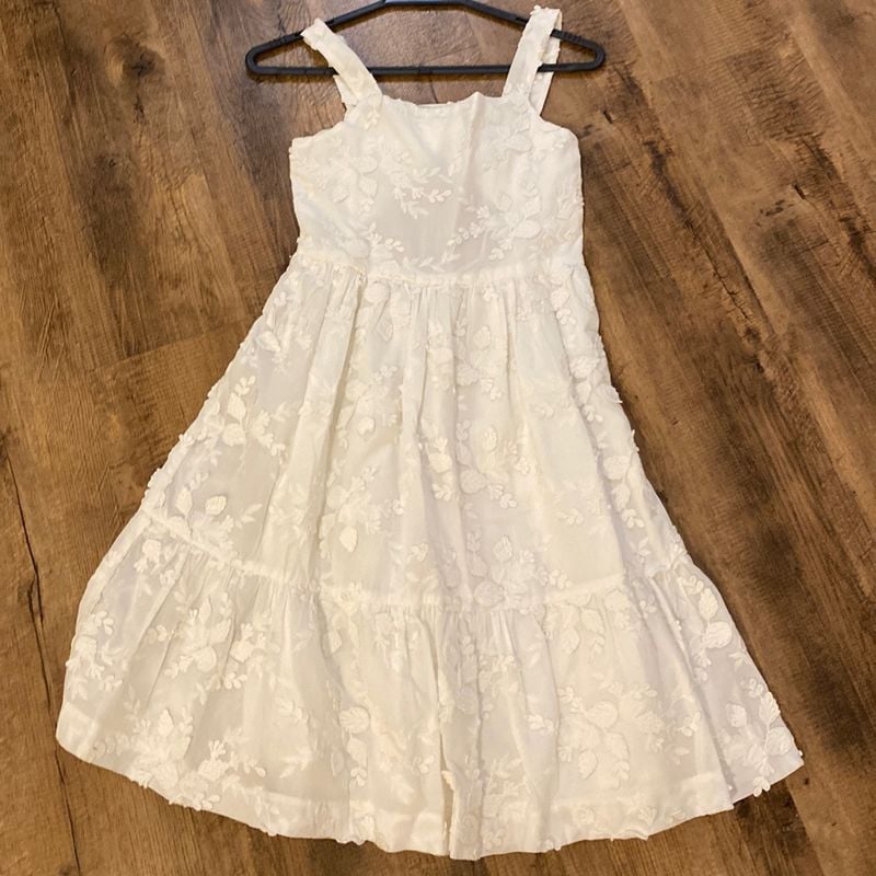 Vestido branco cheap zara infantil