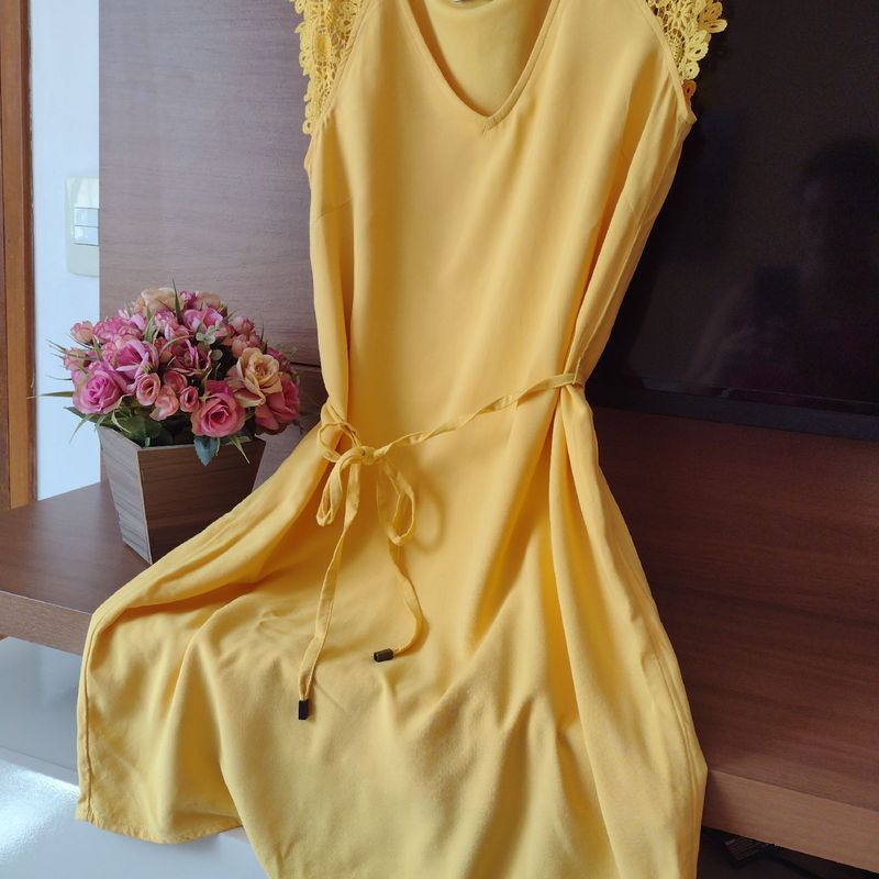 Vestido Liso Hering Vestido Feminino Hering Usado 51754716 enjoei