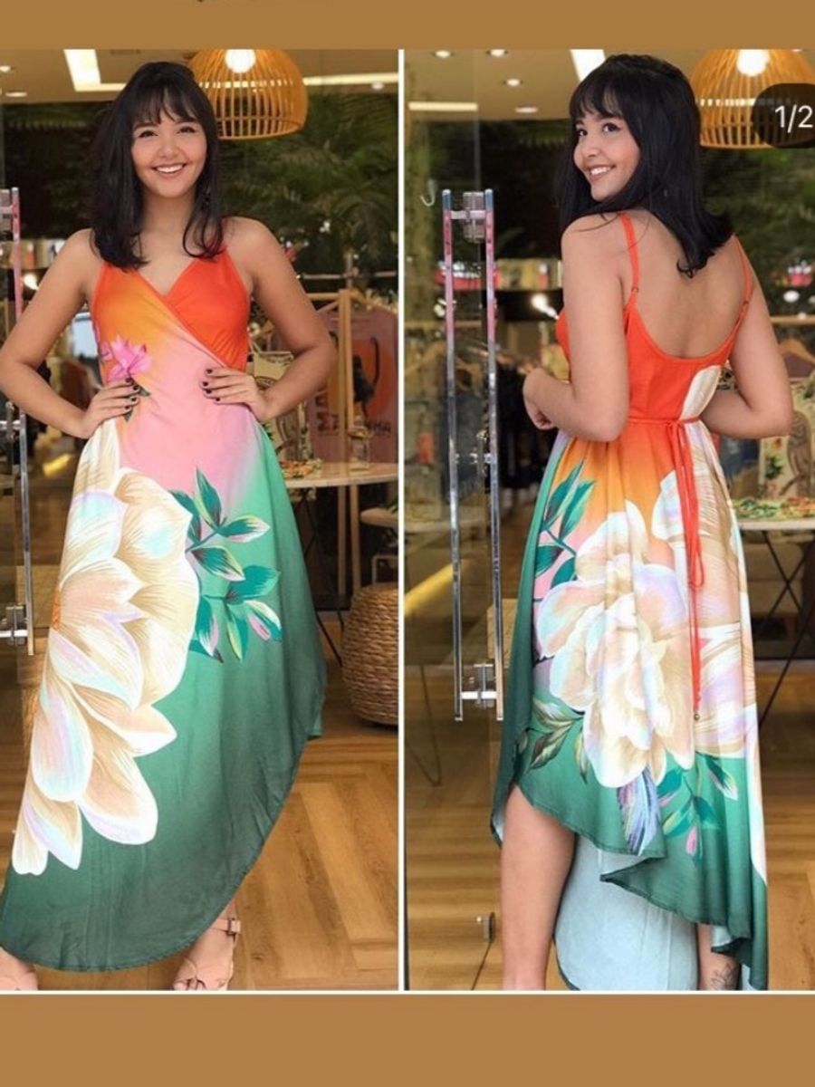 vestido iris farm