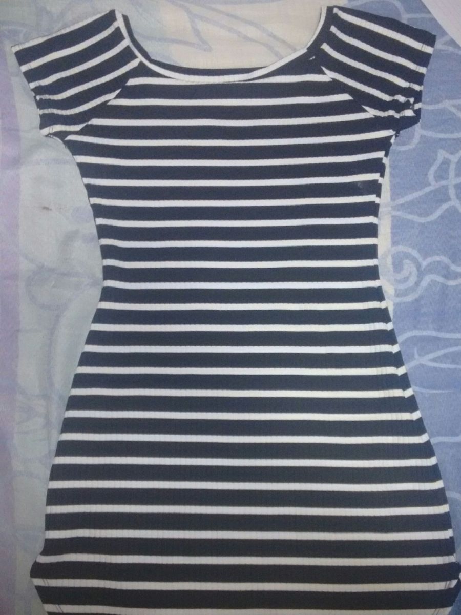 vestido adidas listrado
