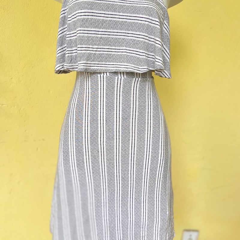 Renner vestido hot sale listrado