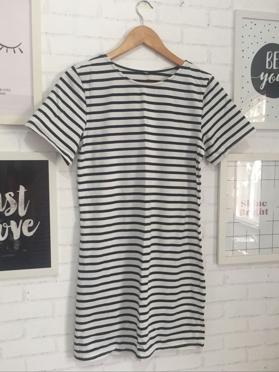 vestido tumblr listrado