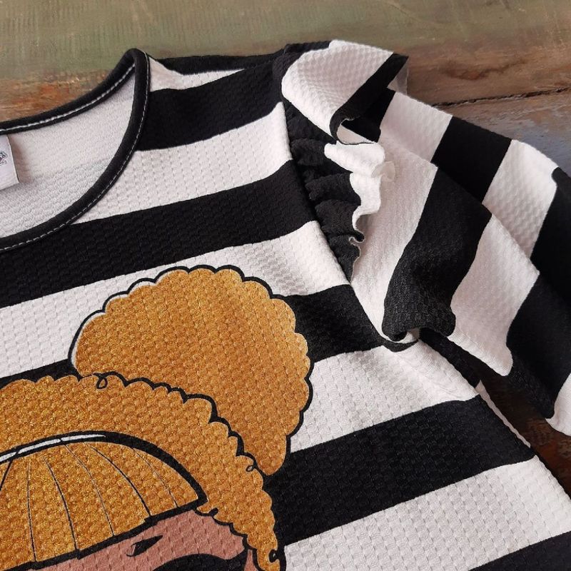 Vestido Lol Listrado Comprado Na Renner Manga Longa Roupa