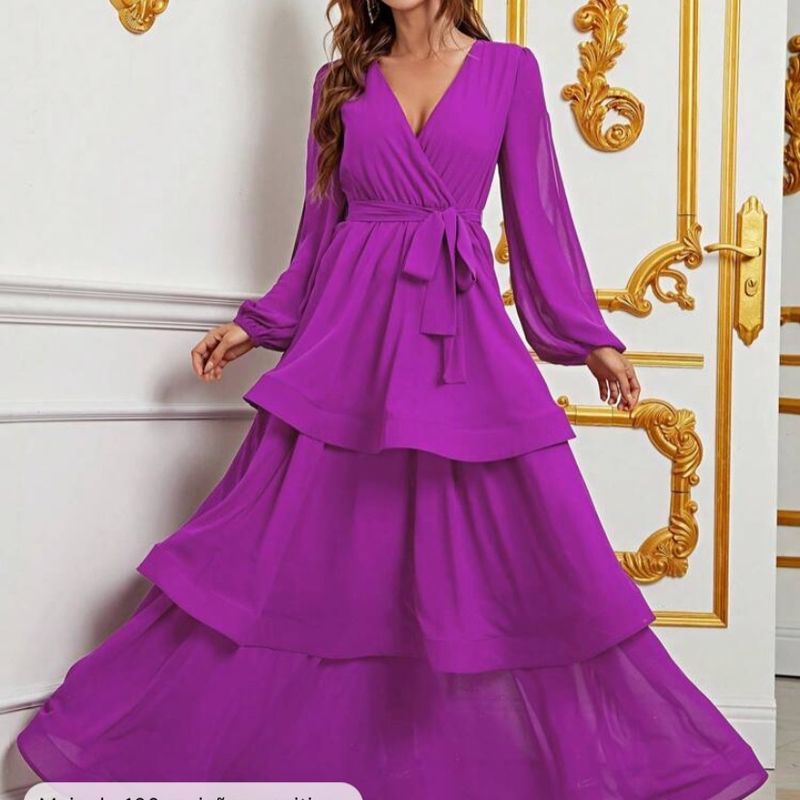 Vestido Longo Mercado Livre Nunca Usado 104999660 enjoei