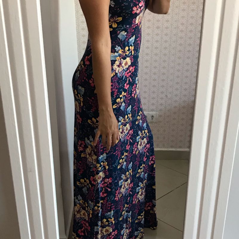 Vestido Longo Vestido Feminino Marisa Nunca Usado 44621630 enjoei