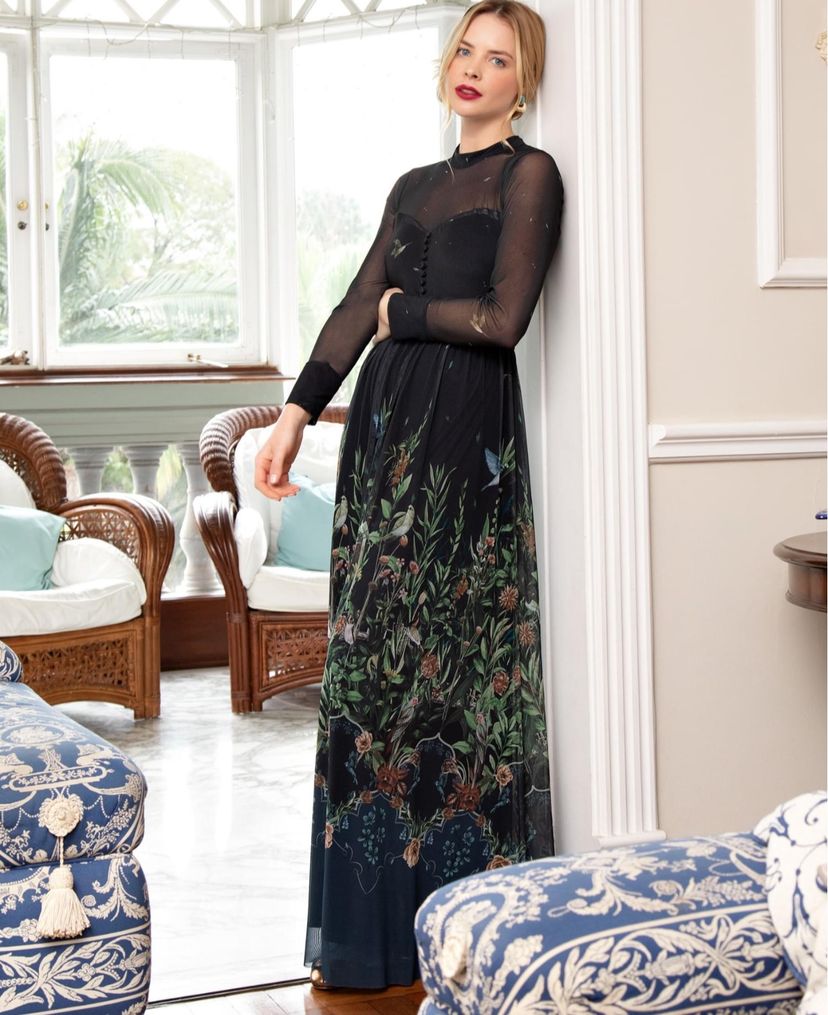 Vestido Longo Antix | Vestido Feminino Antix Nunca Usado 93410922 | enjoei