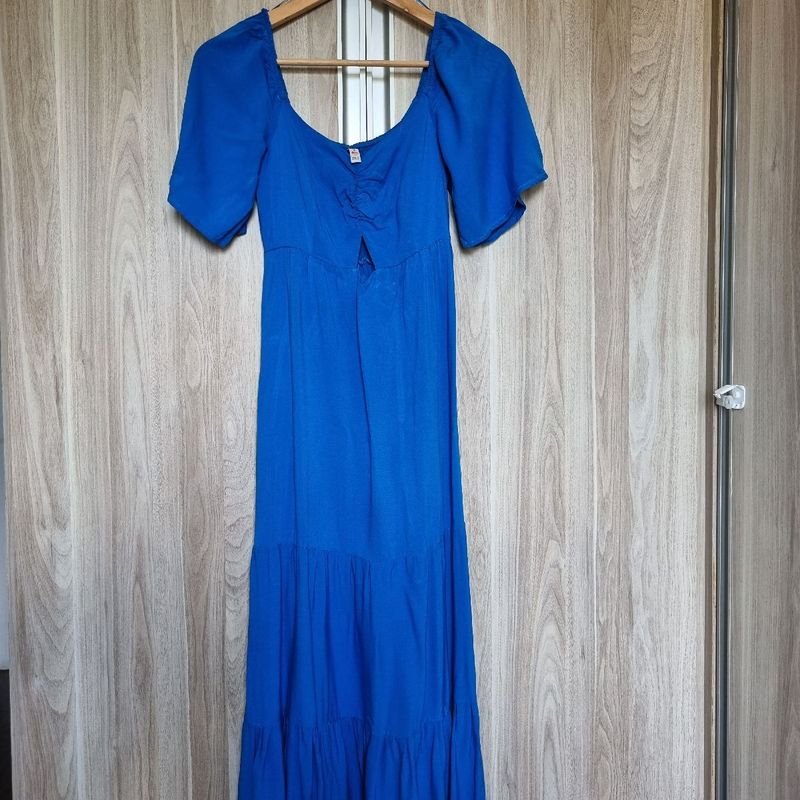 Vestido Longo Azul Renner Vestido Midi Renner Vestidos Plus Size