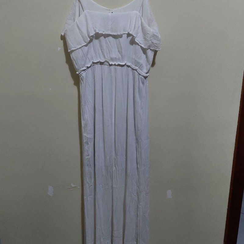 Vestido branco best sale longo cea