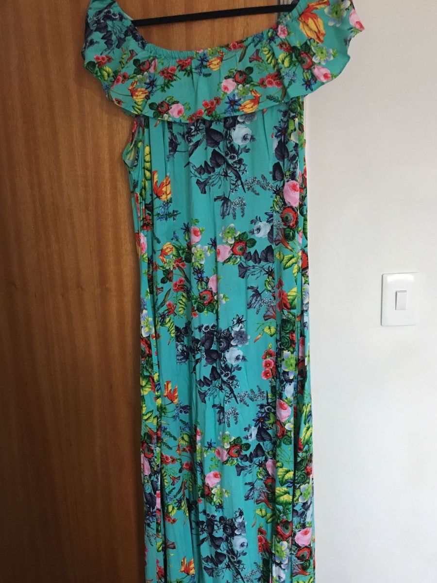 vestido longo ciganinha plus size